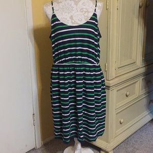 J Crew striped dress NWT